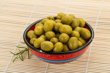 Green olives