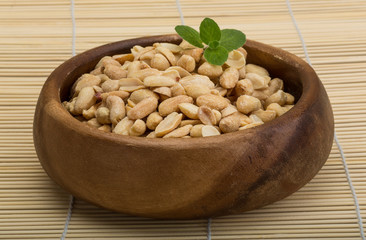 Peanut in the bowl