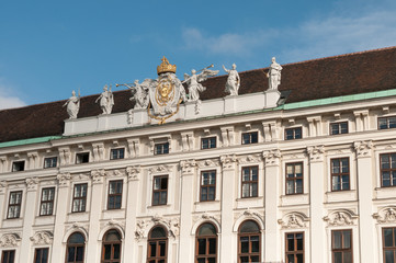 Fototapeta na wymiar Hofburg zu Wien