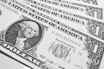 One dollar bills