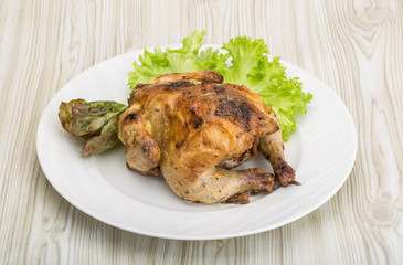Roasted chicken
