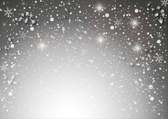 white star background