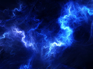 Obraz premium Wysokoenergetyczna plazma w kosmosie