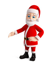 3d santa for christmas