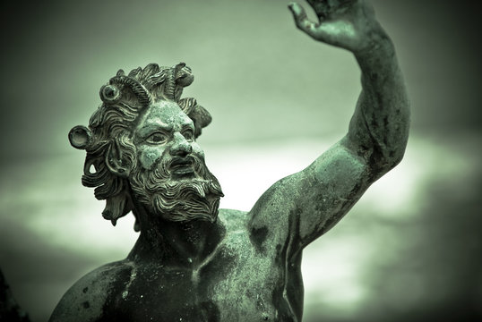 House of the Faun, Satyr in Pompeii