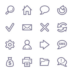 Web & internet icons set