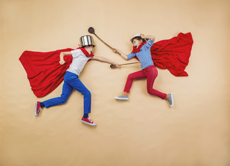 Children as superheroes