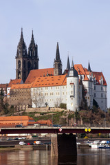 Obraz premium Albrechtsburg von Meissen 024