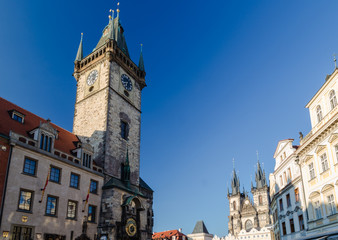Fototapeta na wymiar Astronomical clock in Prague
