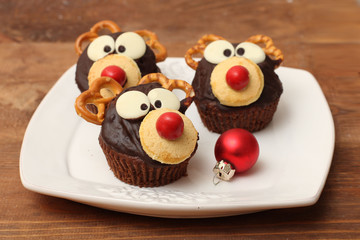 Christmas homemade muffins