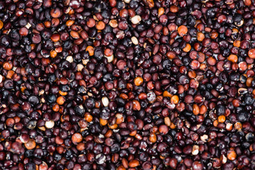 Black Quinoa background