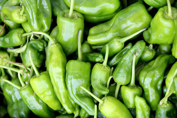 Fototapeta na wymiar Fresh organic bell pepper background