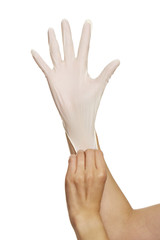 Handschuh anziehen 1
