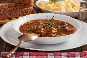 Goulash soup.