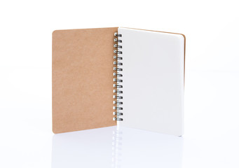 Notebook made from recycled paper