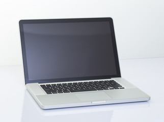 Blank screen Laptop computer