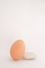 egg and stone