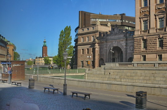 Parlamentsgeb&auml;ude,  Stockholm, #9297