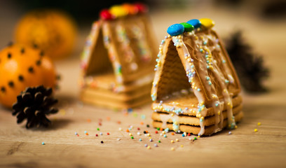 beautiful gingerbread house