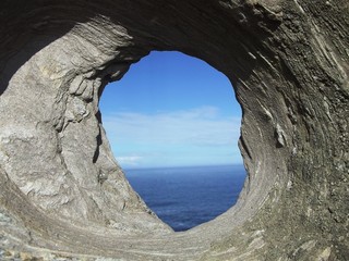 Rocas en el mar 