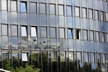 Hochhaus-Fassade