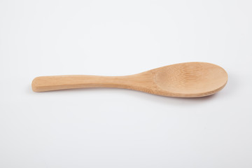One wooden spoon