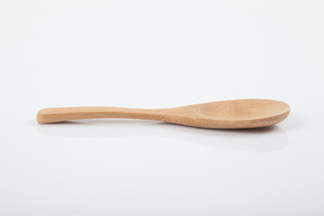 One wooden spoon