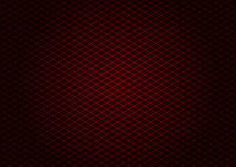 Red laser grid diagonal