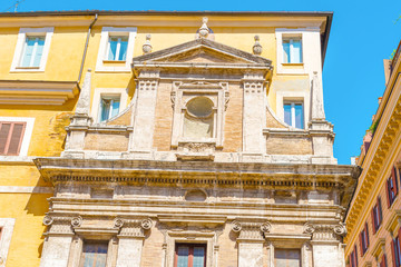 Windows in Rome, Italy.