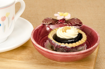 Blueberry tart