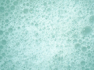 Soap foam and bubbles background
