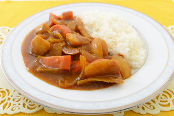 美味しそうなカレーライス