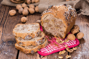 Fresh baked Walnut Bread