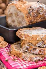 Fresh baked Walnut Bread