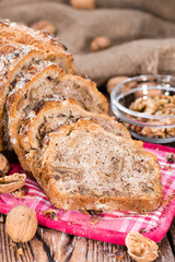 Fresh baked Walnut Bread