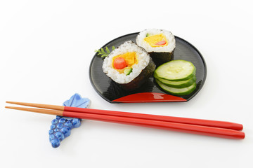 美味しそうな巻き寿司