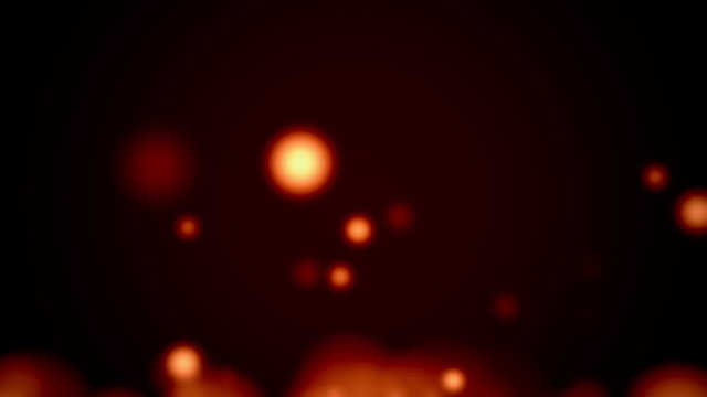 Abstract Glowing Bubbles Background (seamless loopable)