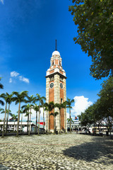 香港の尖沙咀鐘楼 