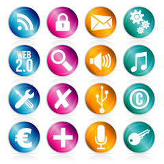 16 web icons