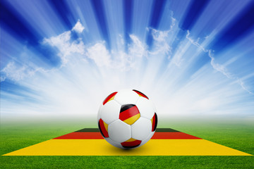 Naklejka premium German soccer