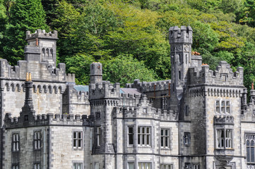 Kylemore Abbey in Connemara, Ireland