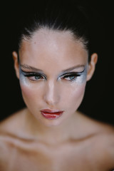 Fashion Make Up Woman Portrait