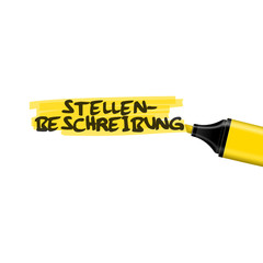 textmarker stellenbeschreibung I