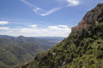 Fototapeta na wymiar Hermitage in Montserrat