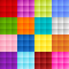 Patchwork square background