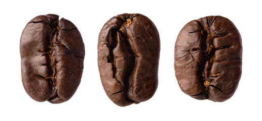 Three coffee beans