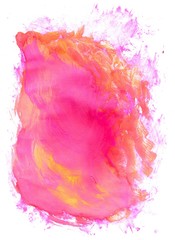 Pink Painted Background