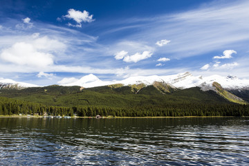 Maligne Lake, Jasper-Nationalpark, Alberta, Canada