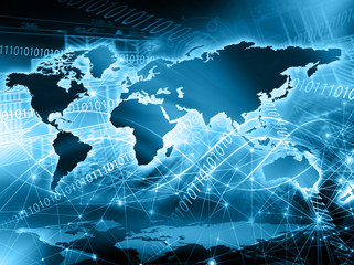 Best Internet Concept of global business from concepts series