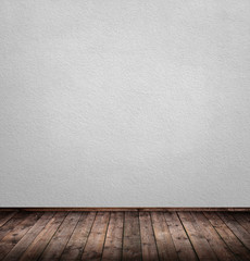 Innenraum mit grauer Wand